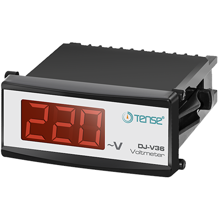 DJ-V - built-in digital panel voltmeter for AC voltage 1-500 V, panel meters DJ-V - built-in digital panel voltmeter for AC voltage 1-500 V, panel meters