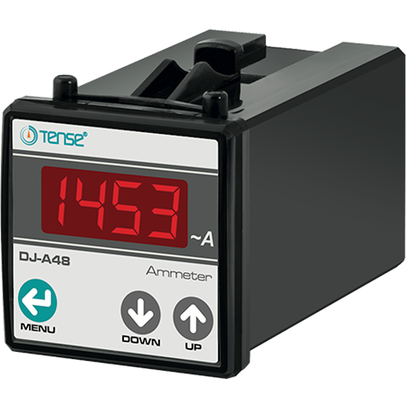 Digital built-in panel ammeter for measuring AC indirect currents X/5 Digital built-in panel ammeter for measuring AC indirect currents X/5