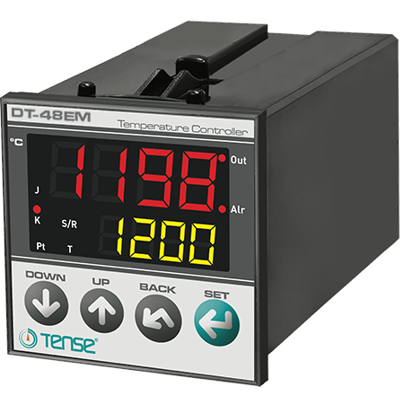 Microprocessor PID temperature controller for relay panel + SSR output up to 1750 °C Microprocessor PID temperature controller for relay panel + SSR output up to 1750 °C