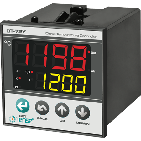 PID temperature controller for panel mounting up to 1750 °C PID temperature controller for panel mounting up to 1750 °C