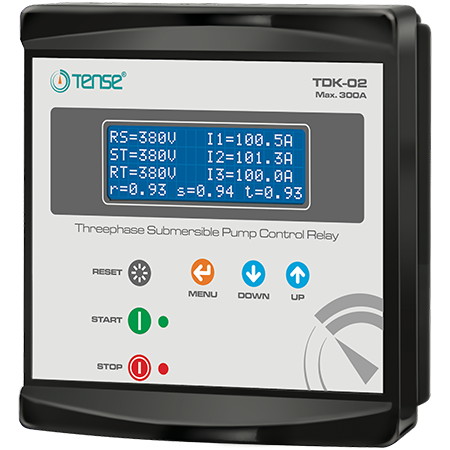 Submersible pump control relay, well tank level indicator Submersible pump control relay, well tank level indicator
