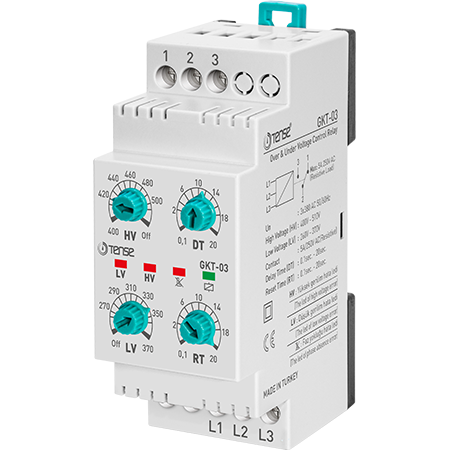 Three-phase monitoring/protection relay for overvoltage, undervoltage, sequence/fault control Three-phase monitoring/protection relay for overvoltage, undervoltage, sequence/fault control