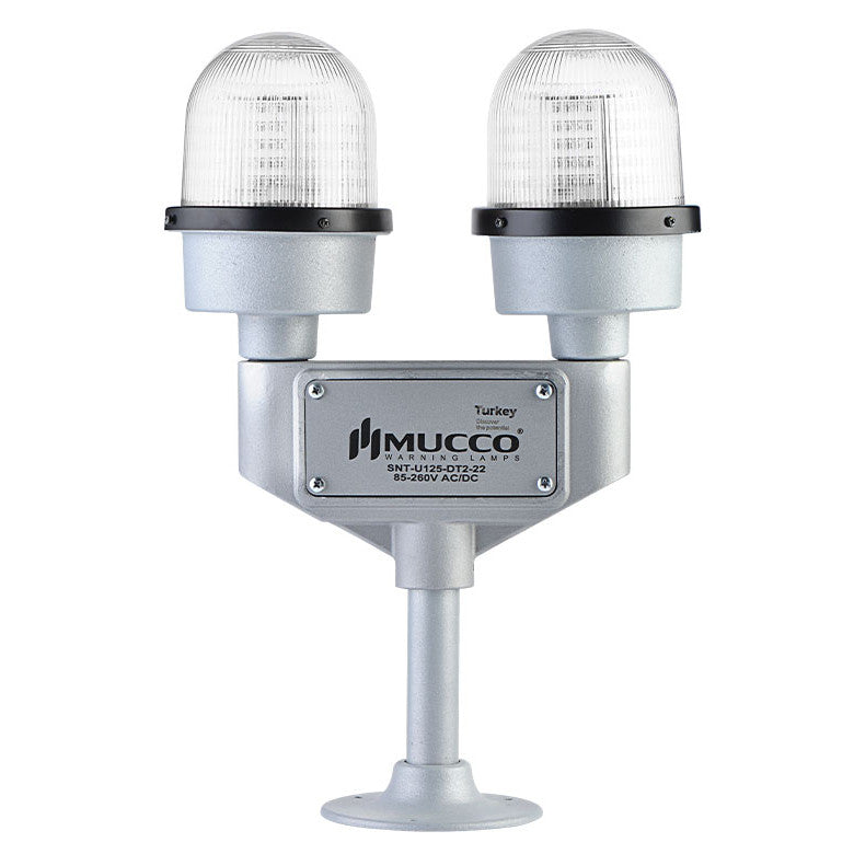 Double beacon flashing in obstacle / one light in standby mode Double beacon flashing in obstacle / one light in standby mode