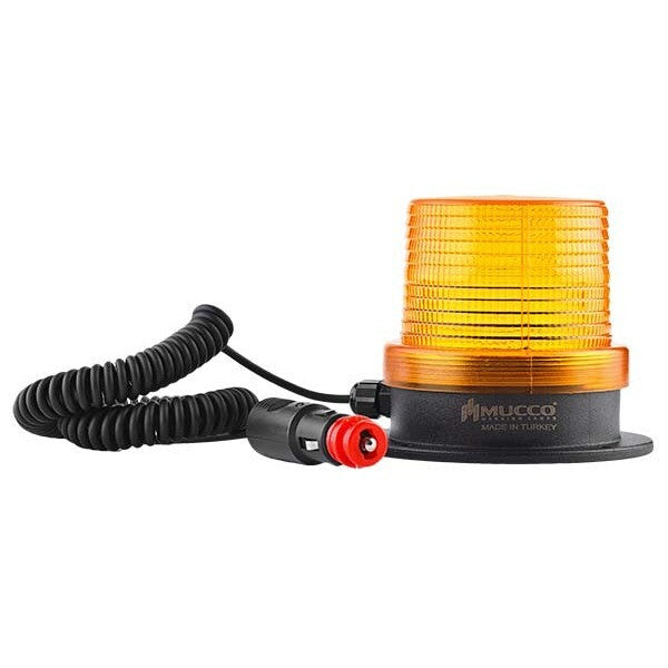 Signal beacon with magnetic base with cigarette lighter plug Signal beacon with magnetic base with cigarette lighter plug