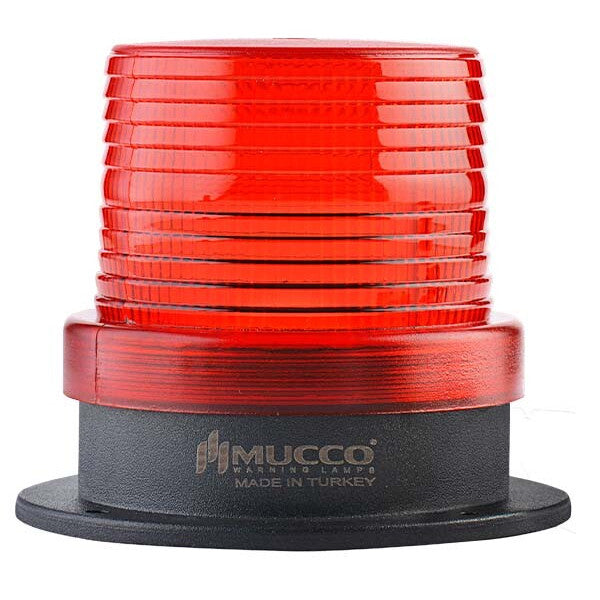 rotating beacon with buzzer, ø90mm, 85-250V AC/DC rotating beacon with buzzer, ø90mm, 85-250V AC/DC