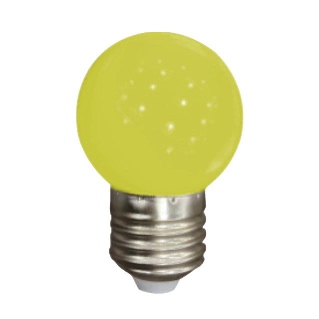 Colored led bulb e27 1w / 90lm Colored led bulb e27 1w / 90lm