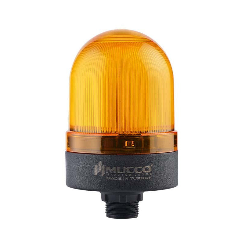 Signal beacon SNT-S725 with buzzer, ø70 mm, nut connection, 40-250 V AC/DC Signal beacon SNT-S725 with buzzer, ø70 mm, nut connection, 40-250 V AC/DC